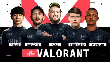 100 Thieves announce first full Valorant roster