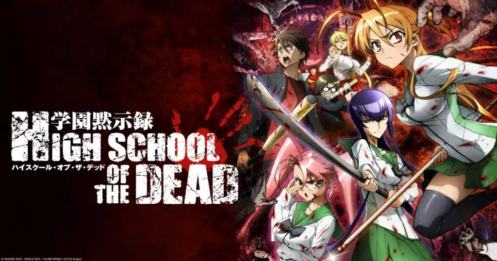 high school of the dead anime
