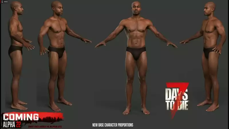 7 Days To Die Alpha 22 Build Features Character Models