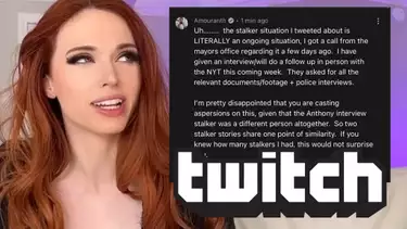 Amouranth Slams YouTuber Claiming She Made Up Her Stalker Drama