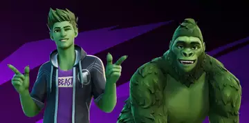 How to get Fortnite Beast Boy skin and Back Bling for free