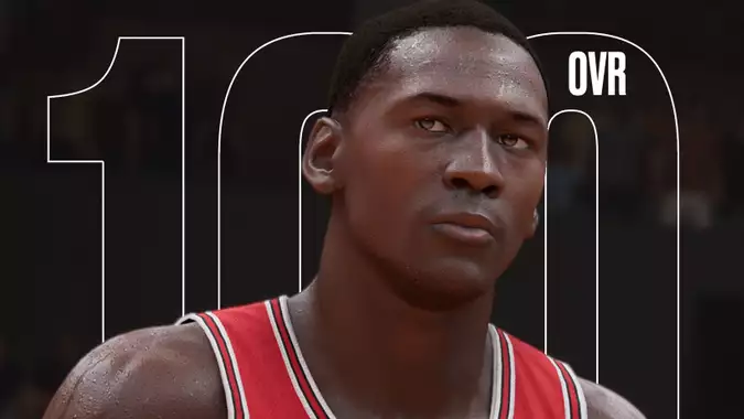 Michael Jordan First 100 OVR Player In NBA 2K