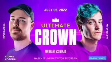 MrBeast vs. Ninja Ultimate Crown - How to watch, schedule, teams, prize pool