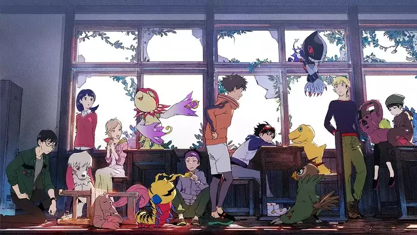 There are eight main characters and digital monsters in Digimon Survive
