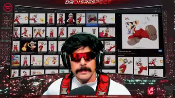 Dr Disrespect gets roasted by fans for looking like Fire Mario