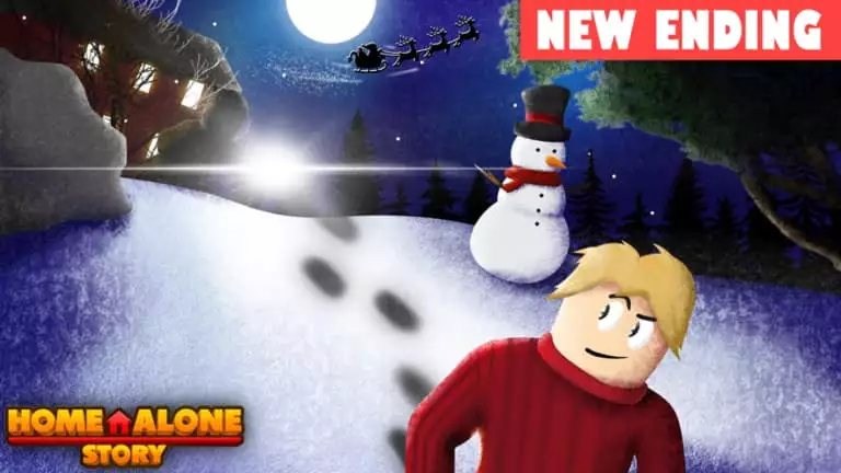home alone roblox story game