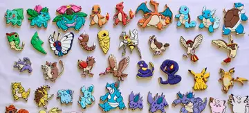 Talented Pokémon fan bakes cookies of all original 151 monsters