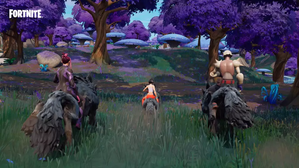Ride on the wolves in Fortnite Chapter 3 Season 3