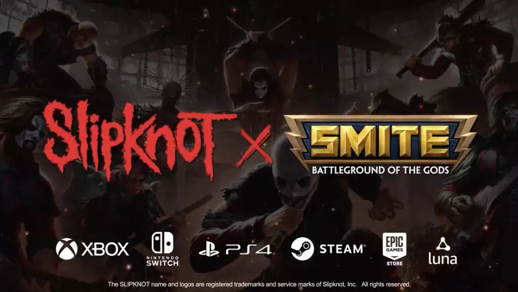 SMITE x Slipknot collab release date