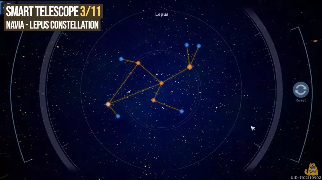 tower of fantasy navia lepus constellation smart telescope puzzle solution