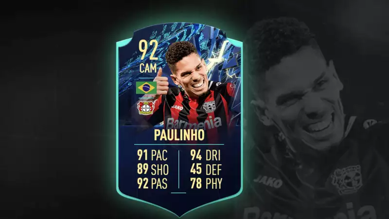 FIFA 22 Paulinho TOTS SBC - Cheapest solutions, rewards, stats