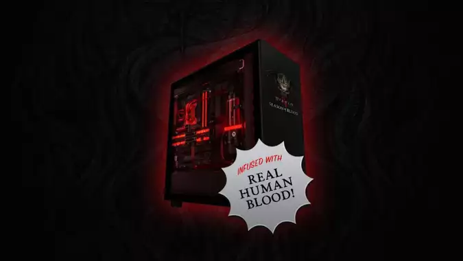 Diablo 4 PC Infused with Human Blood is Now a Thing