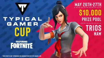 Fortnite Typical Gamer Cup: Schedule, prize pool, more
