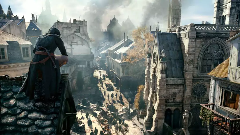 Assassin's Creed Unity Paris Rooftops