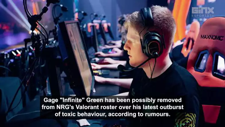 IN FEED: Valorant pro Infinite rumoured to be dropped from NRG over Twitch chat toxicity