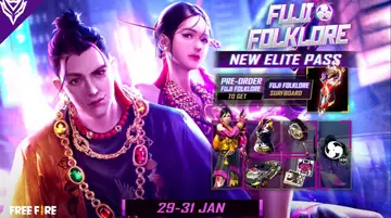 Free Fire Fuji Folklore Pass: Release date, price, rewards, more