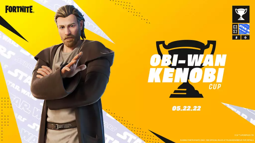 Fortnite Obi Wan Kenobi Cup competition