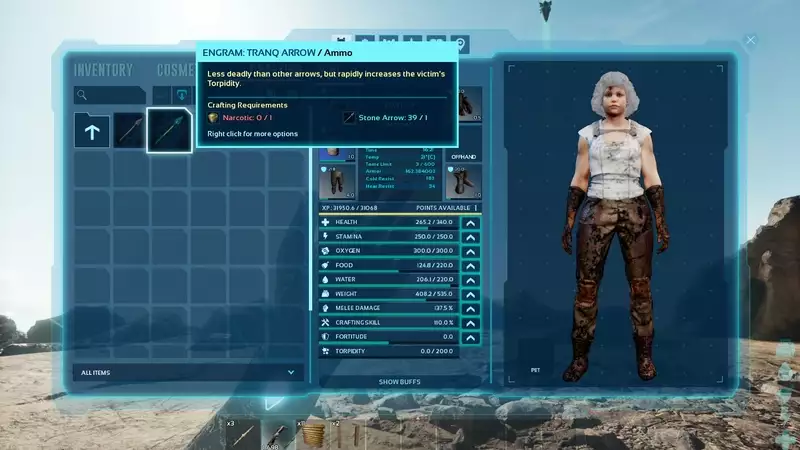 Ark Survival Ascended Tranquilizer Ammo How To Craft Recipes below