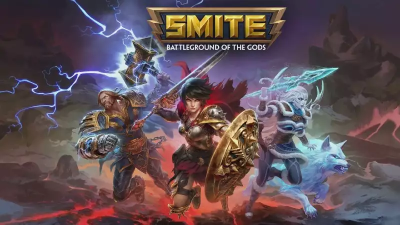 Smite is another game taking a riff on the MOBA genre with its third-person perspective. 