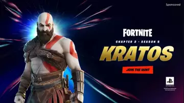 God of War's Kratos smashes into Fortnite item shop
