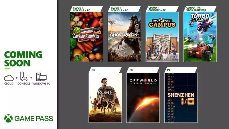 Xbox Game Pass August 2022 Games