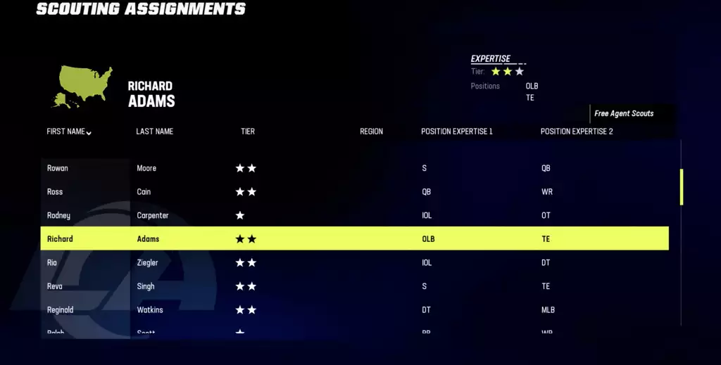 Madden 23 Franchise Mode Player Scouting feature