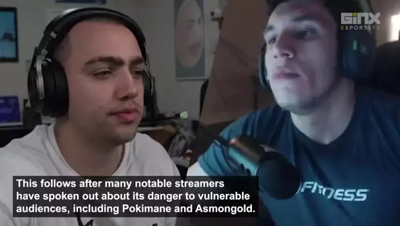 IN FEED: Mizkif: Twitch to step in and ban sponsored gamba streams