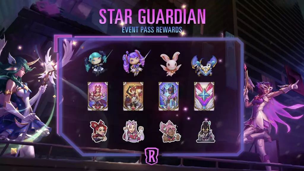 LoR Star Guardian Event Pass Rewards 3.11.0