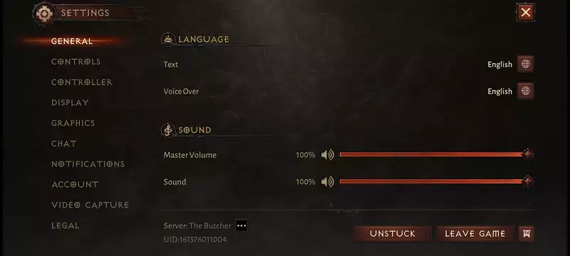Diablo Immortal character stuck unstuck feature how to use town portal unable to move