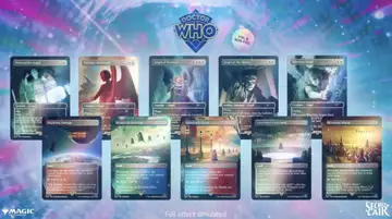 Magic The Gathering: Doctor Who Secret Lair Cards