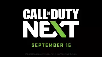 Call Of Duty Next - How To Watch, Dates, Time, What To Expect