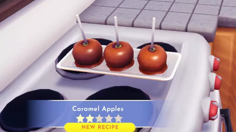 How To Make Caramel Apples In Disney Dreamlight Valley