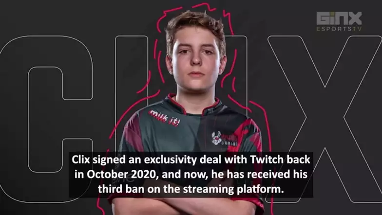 IN FEED: Fortnite superstar Clix banned from Twitch and NRG Esports is "on it"