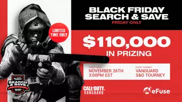 COD Vanguard Black Friday Search & Save: How to watch, teams, format, and schedule