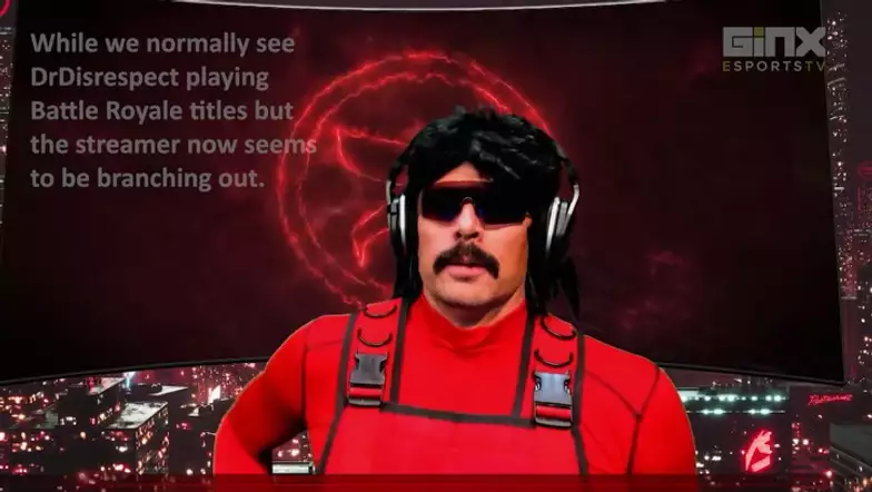 What game is Dr Disrespect set to dominate next?