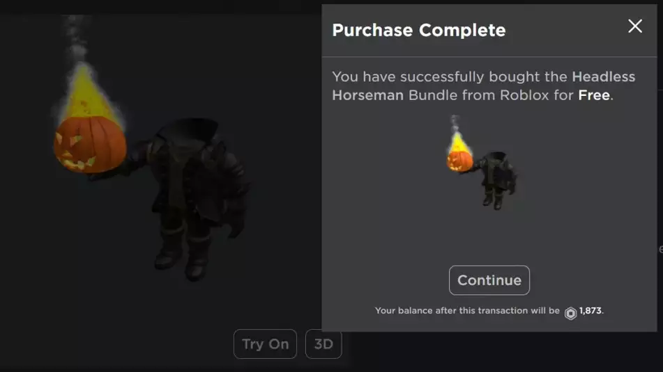 HOW TO GET THE HEADLESS HORSEMAN FOR FREE! (Roblox Tutorial) 