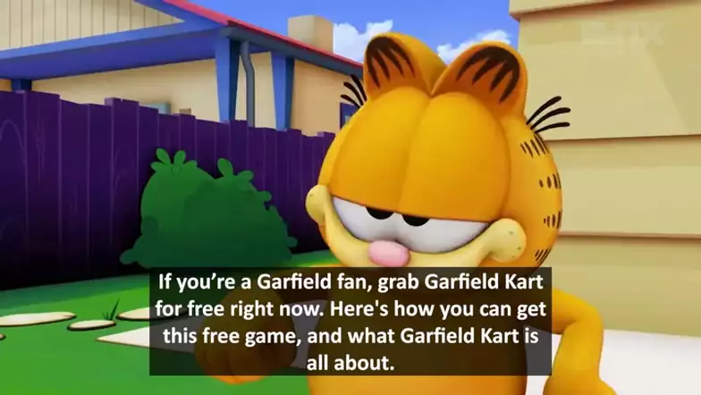 IN FEED: Get Garfield Kart for free and keep the game forever