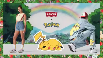 The Levi's x Pokémon collection is now available