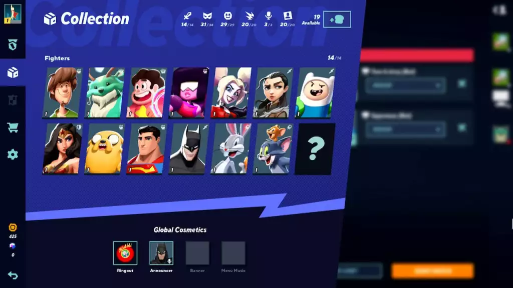 MultiVersus features a mix of interesting characters to play in the game.