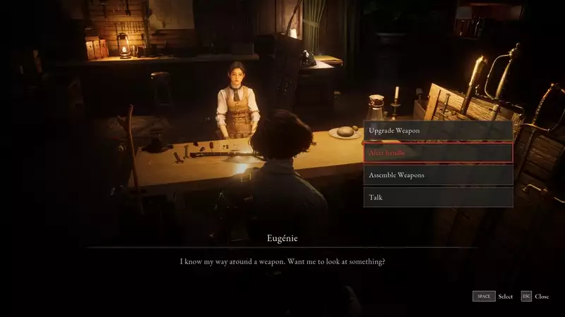 What Is Technique And Motivity in Lies Of P You can upgrade at Eugenie
