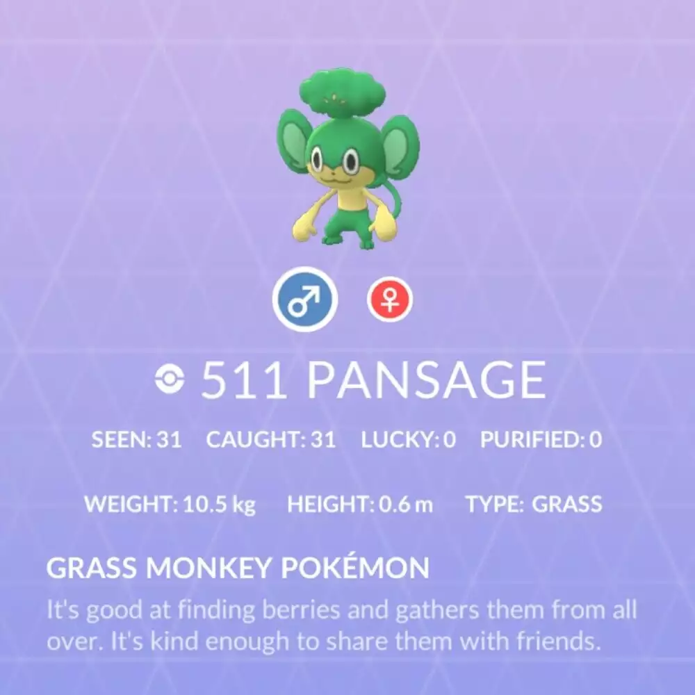 pokemon go bug out event ultra unlock pansage pokedex bonuses candy