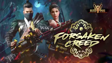 Garena Free Fire Forsaken Creed Elite Pass rewards detailed