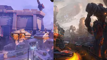 Check out these stunning concept art pieces from Overwatch maps