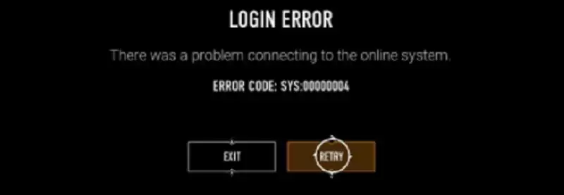 رمز خطأ تسجيل الدخول إلى Vampire Bloodhunt SYS 00000004 خوادم مشكلة شبكة PS5 تعمل على إصلاح حلول إعدادات DNS مشكلة الاتصال بالنظام عبر الإنترنت