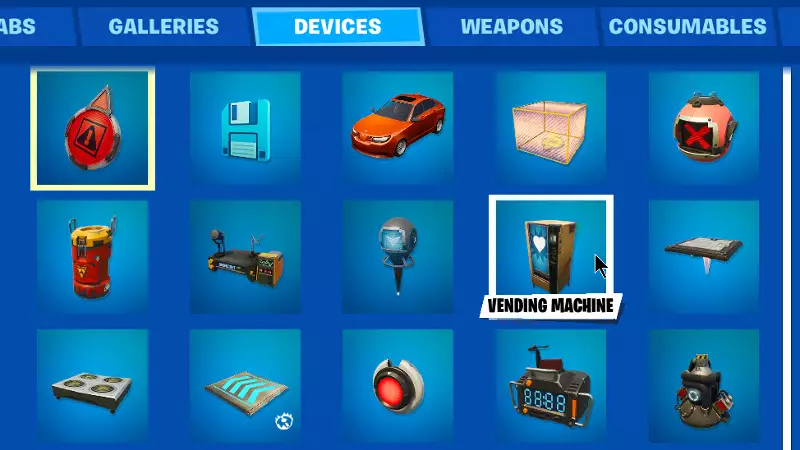 Fortnite Creative Vending Machine Device is how to find how to use and how to place