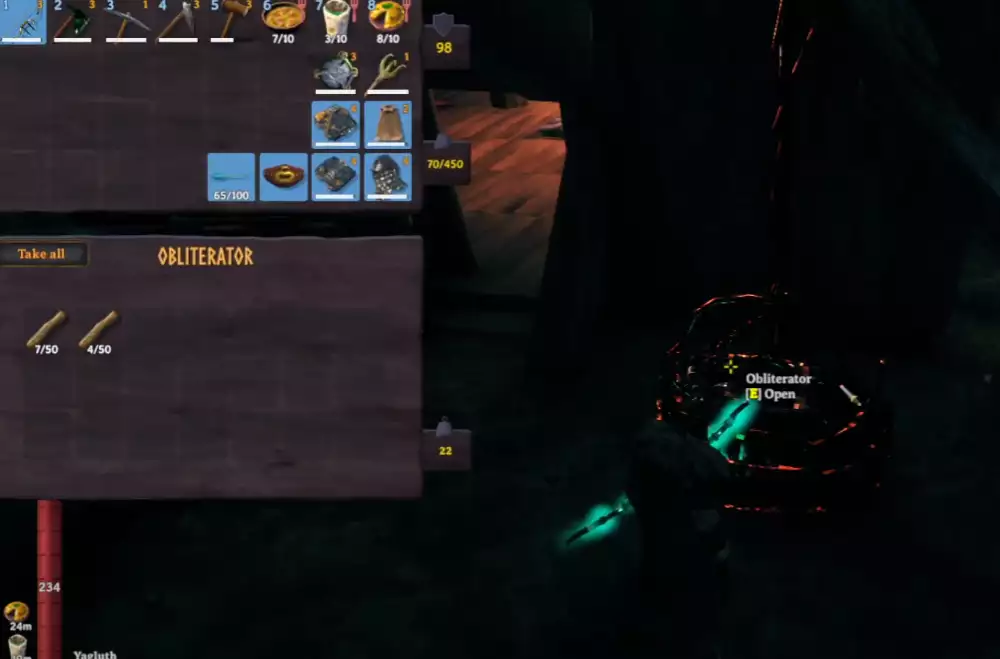 How to craft Obliterator in Valheim and destroy items