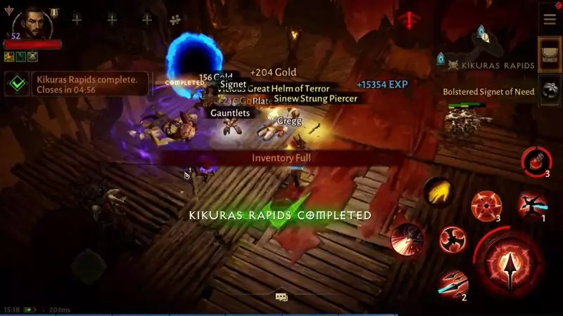 Diablo Immortal Kikuras Rapids Guide Location Level Required Set Items And More Set items and rewards