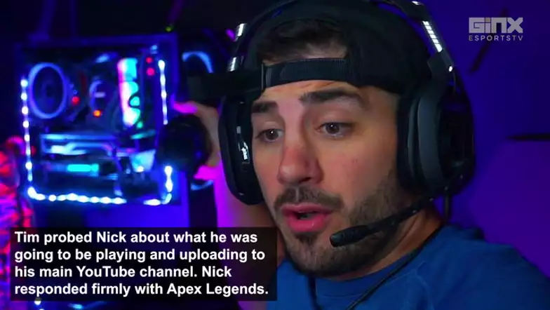 IN FEED: NICKMERCS reveals he's quitting Warzone for Apex Legends for the time being