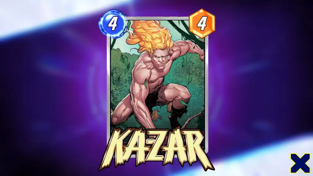 Marvel Snap KaZar Card