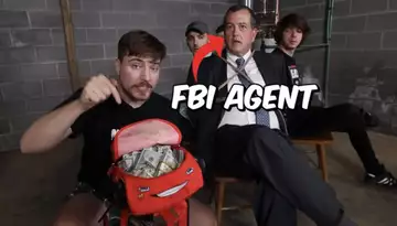 MrBeast hunted by FBI agent in craziest game of hide and seek ever